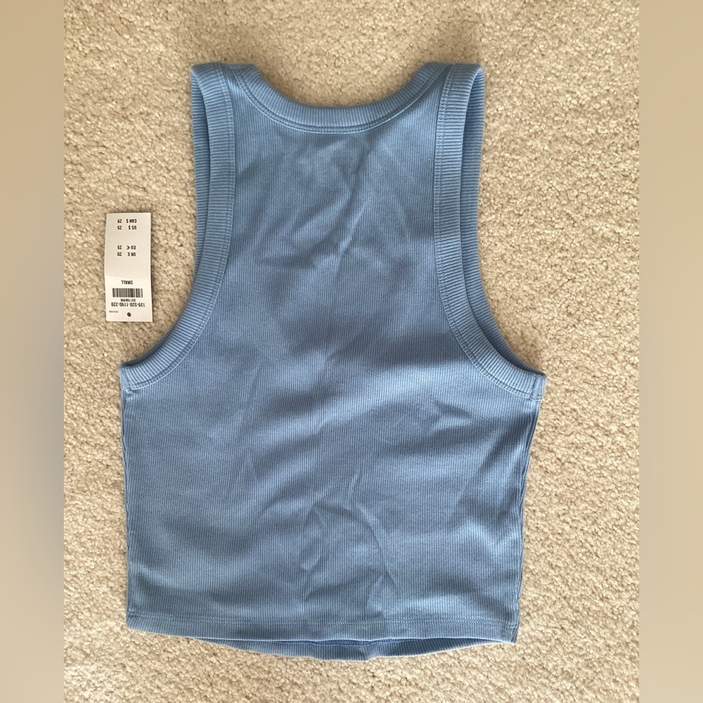 Abercrombie & Fitch Sky Blue Ribbed Tank - Picture 3 of 3